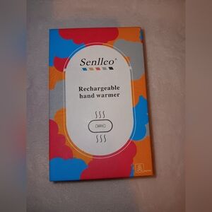 Senlleo Blue Rechargeable Hand Warmer New Without Tags